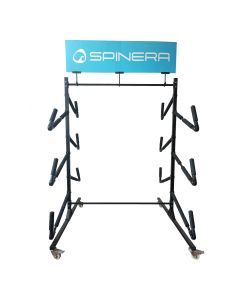 Spinera Kayak Rack for 6 Boats/Boards incl. Wheels